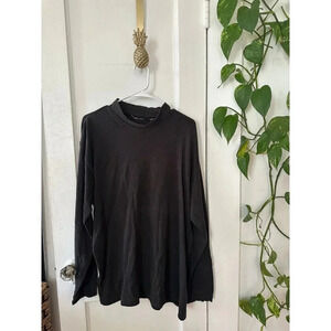 Men’s size x-large gray cowl neck sweater